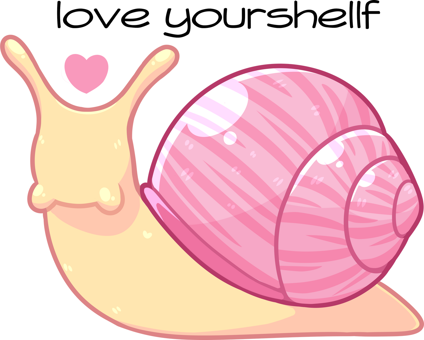 Love YourShellf Sticker
