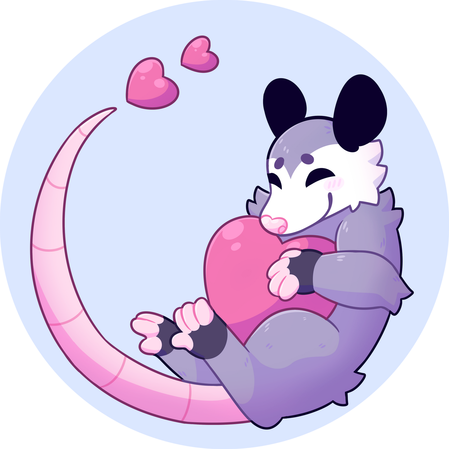 Possum Love Sticker