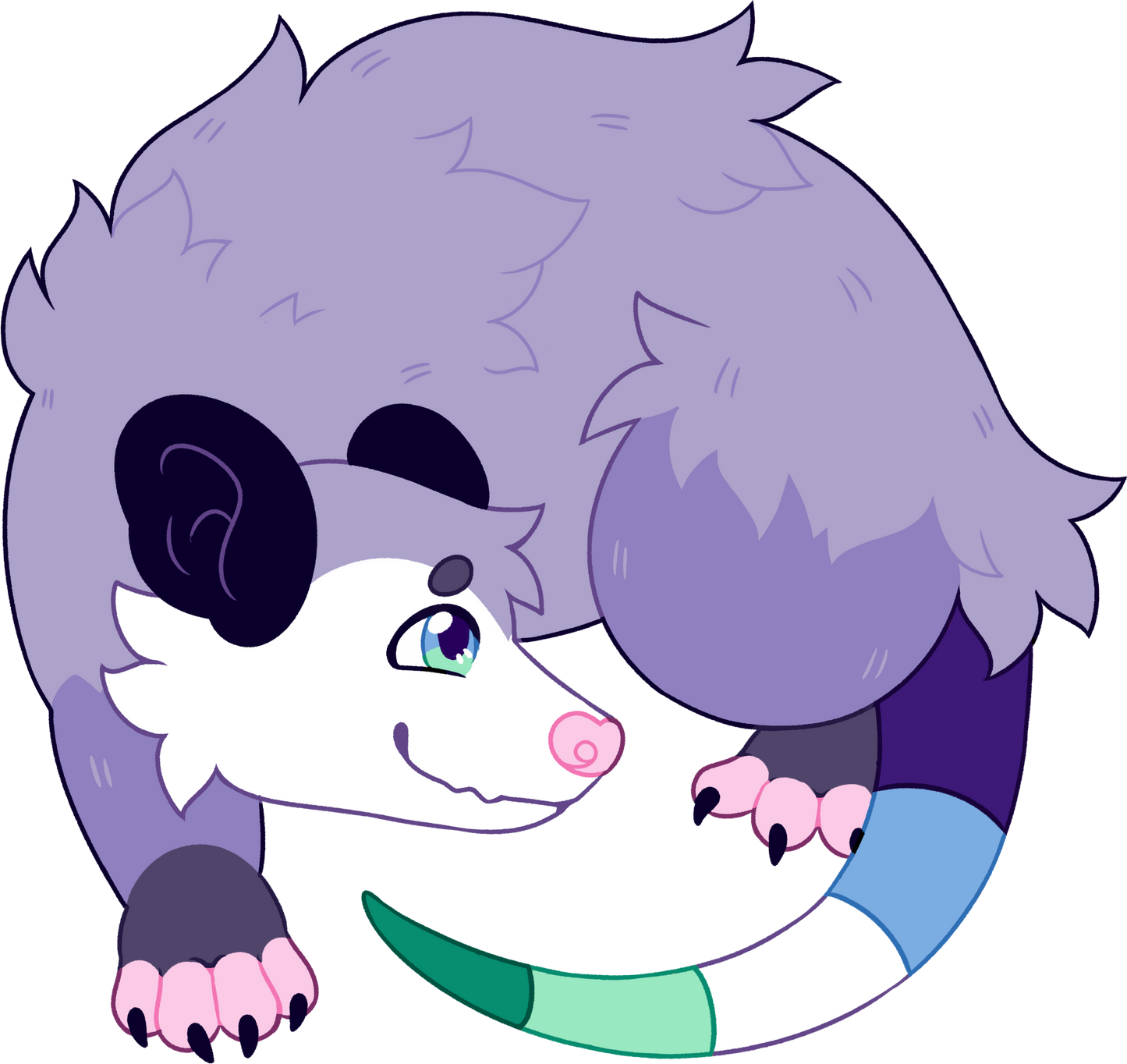 Pride 'Possum Stickers