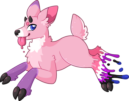 TransgenDeer Sticker