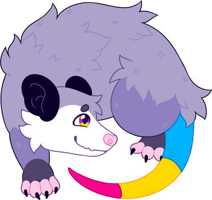 Pride 'Possum Stickers